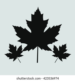 Leaf nature icons