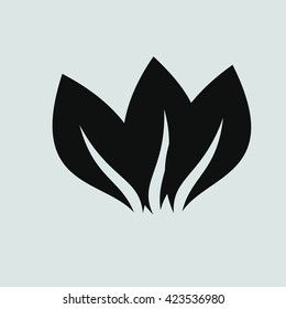 Leaf nature icons