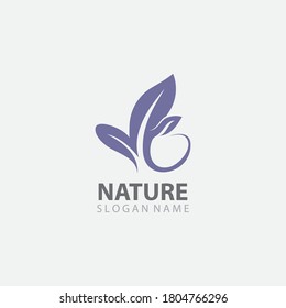 Leaf Nature Logo Design Template Vector