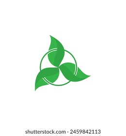Leaf Nature Logo Design Template Vector
