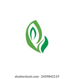 Leaf Nature Logo Design Template Vector