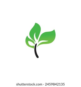 Leaf Nature Logo Design Template Vector