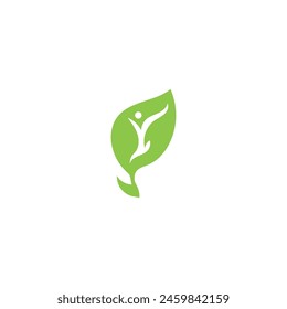 Leaf Nature Logo Design Template Vector