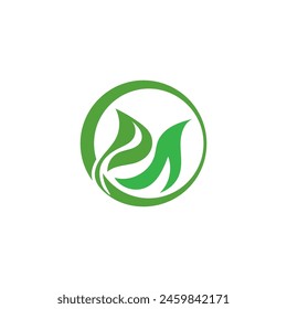 Leaf Natur Logo Design Vorlage Vektorgrafik