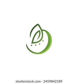 Leaf Nature Logo Design Template Vector