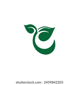 Leaf Nature Logo Design Template Vector