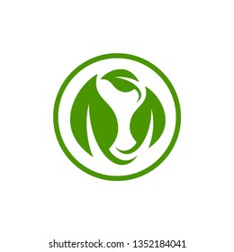 Leaf Nature Logo Icon Vector Illustration