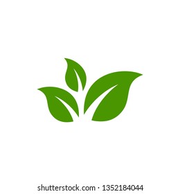 Leaf Nature Logo Icon Vector Illustration