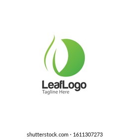 Leaf Nature Logo and Icon Vector Template