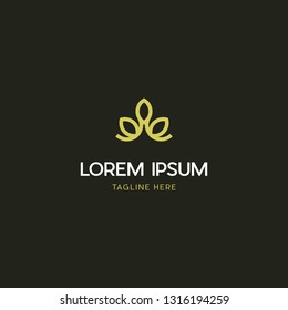 Leaf Nature Organic Abstract Creative Friendly Business Logo