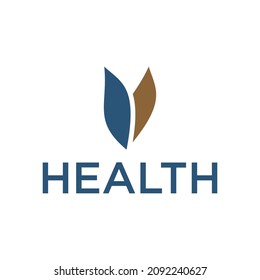 leaf nature shape icon and element design concept