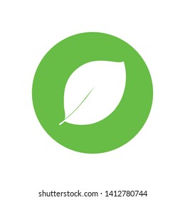 leaf nature simple image logo icon