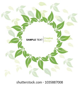 leaf nature vector background