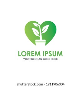 leaf nature vector , natural logo