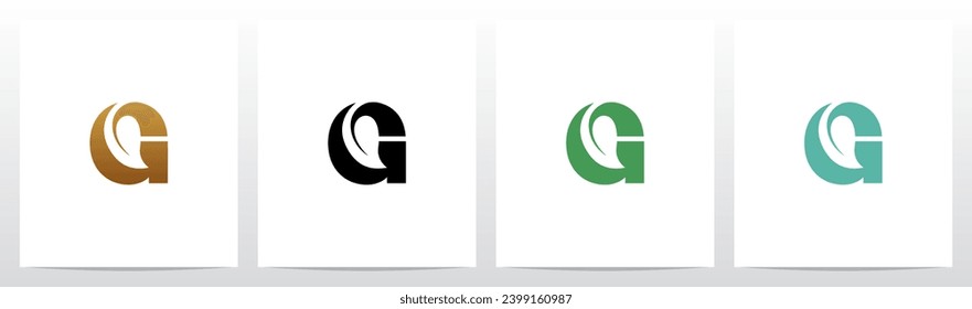 Negativer Platz für das Logo-Design G