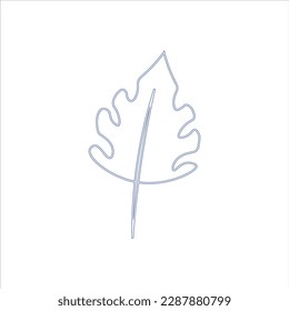 Leaf Neon Exotic Design Vector