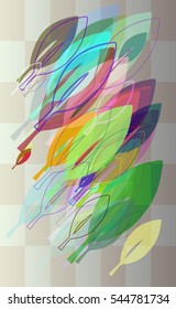 leaf and notice between digital form