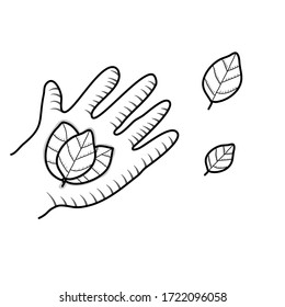 diseño de ilustración vectorial de dibujo manuscrito