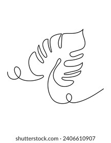 dibujo de una línea, icono de mejor línea vectorial.