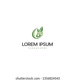 Leaf Organic Ecology Creative Logo Design