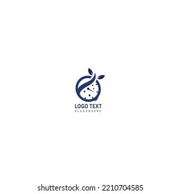  Leaf for Organic Fresh Natural Food logo design