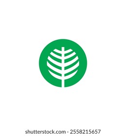 Leaf Organic Icon Vector. Herbal Logo Design