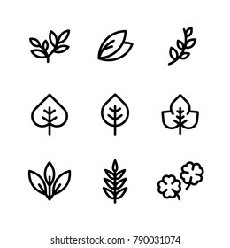 Leaf Or Organic Plant Icon