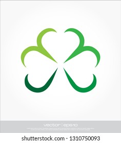 leaf ornament logo abstract