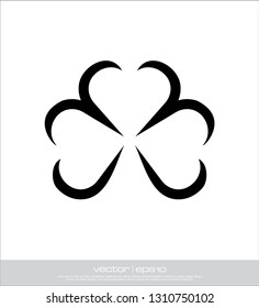 leaf ornament logo abstract