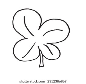 Leaf outline illustration image. 
Hand drawn image artwork of leaf. 
Simple cute original logo.
Hand drawn vector illustration for posters, cards, t-shirts.