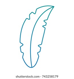 leaf palm isolated icon