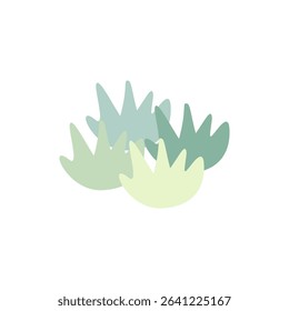 leaf with pastel color and aesthetic design