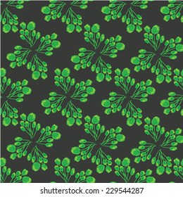 leaf pattern.
