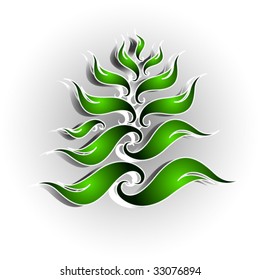 leaf pattern