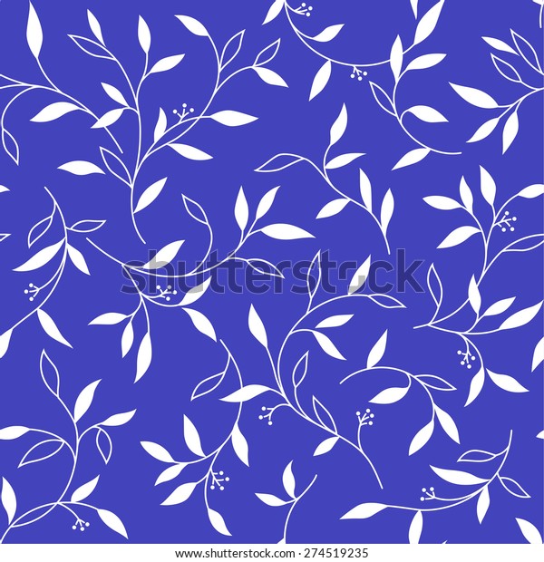 Leaf Pattern Stock Vector (Royalty Free) 274519235 | Shutterstock