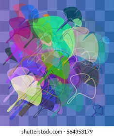 leaf pattern background