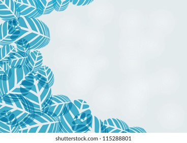 leaf pattern background for design