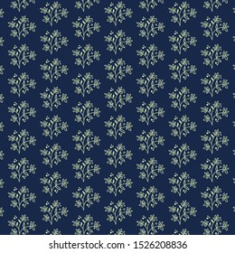 Leaf pattern background in vector