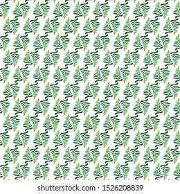 Leaf pattern background in vector