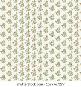 Leaf pattern background in vector