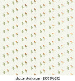 Leaf pattern background in vector