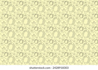 leaf pattern background vector free for personal and commercial use