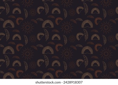 leaf pattern background vector free for personal and commercial use