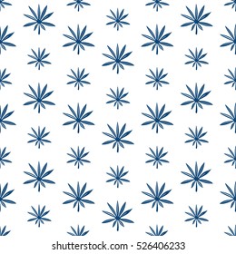 Leaf pattern. Can be used for wallpaper, pattern fills, textile, web page background, surface textures, Image for advertising booklets, banners, flayers.