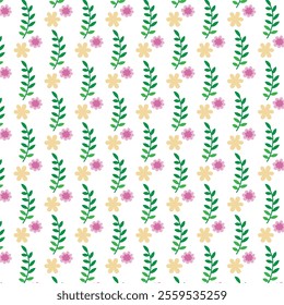 Leaf pattern design with background