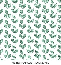 Leaf pattern design with background