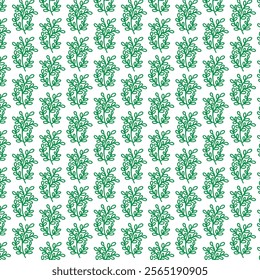 Leaf pattern design with background