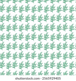 Leaf pattern design with background