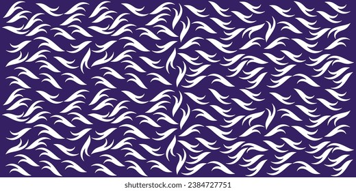 leaf pattern design endless fabric pattern