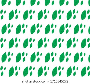 leaf pattern design. this is vector.